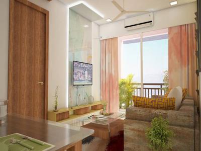628 sq ft 2 BHK Apartment for sale at Rs 1.17 crore in Ekdanta New Suraj Tower in Thane West, Mumbai