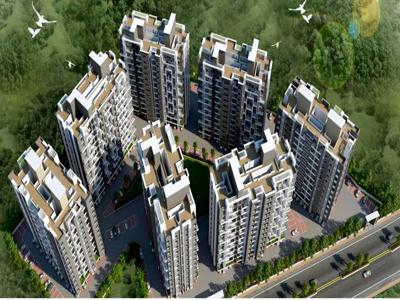 643 sq ft 1 BHK 1T Apartment for sale at Rs 19.87 lacs in Majestique Aqua 3th floor in Fursungi, Pune