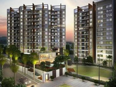 650 sq ft 1 BHK 1T East facing Launch property Apartment for sale at Rs 32.00 lacs in Goel Ganga Hill Shire Ph I in Wagholi, Pune