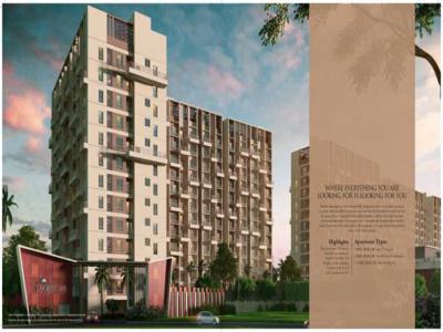 662 sq ft 2 BHK 2T South facing Apartment for sale at Rs 38.81 lacs in Merlin Lakescape 6th floor in Rajarhat, Kolkata