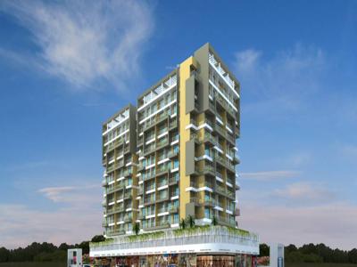 675 sq ft 1 BHK 1T Apartment for sale at Rs 52.00 lacs in Shubh Om Rudra Heights in Karanjade, Mumbai