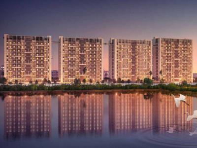 683 sq ft 2 BHK 2T Apartment for sale at Rs 49.15 lacs in Merlin Lakescape in Rajarhat, Kolkata
