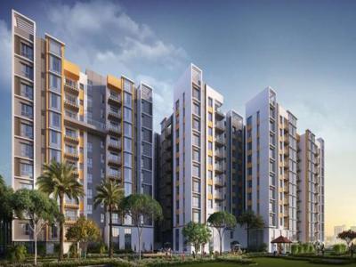 707 sq ft 2 BHK 2T Apartment for sale at Rs 57.00 lacs in Loharuka URBAN GREENS PHASE II A & B in Rajarhat, Kolkata