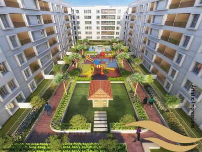 731 sq ft 2 BHK Under Construction property Apartment for sale at Rs 60.00 lacs in Mantra 29 Gold Coast Phase 2 in Dhanori, Pune
