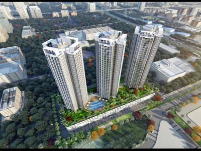 752 sq ft 1 BHK 1T East facing Apartment for sale at Rs 1.18 crore in Aurum Q Residences R2 in Ghansoli, Mumbai