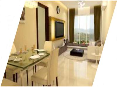 754 sq ft 2 BHK 2T West facing Apartment for sale at Rs 1.45 crore in Akar Pinnacle 2th floor in Borivali East, Mumbai