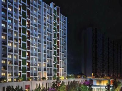 777 sq ft 2 BHK 2T East facing Apartment for sale at Rs 64.60 lacs in Godrej Hillside 2 8th floor in Mahalunge, Pune