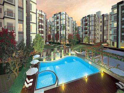 811 sq ft 2 BHK 2T South facing Apartment for sale at Rs 34.50 lacs in Srijan Eternia Phase 3 in Madhyamgram, Kolkata