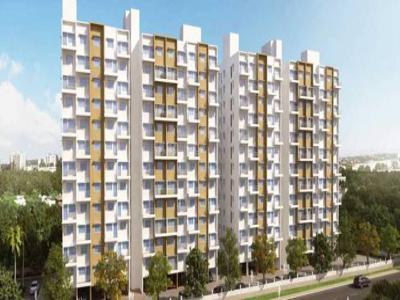 845 sq ft 2 BHK 2T West facing Apartment for sale at Rs 38.99 lacs in Sarthak Optima Heights 12th floor in Wagholi, Pune