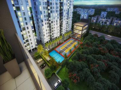 850 sq ft 2 BHK 2T East facing Apartment for sale at Rs 57.00 lacs in Rohan Ipsita in Hinjewadi, Pune