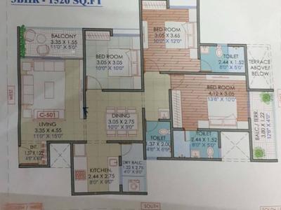 853 sq ft 3 BHK 3T Launch property Apartment for sale at Rs 1.02 crore in Majestique Marbella Phase 1 11th floor in Kharadi, Pune