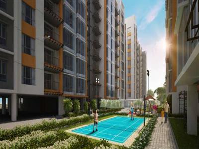 913 sq ft 3 BHK 3T Apartment for sale at Rs 69.00 lacs in Loharuka URBAN GREENS PHASE II A & B in Rajarhat, Kolkata