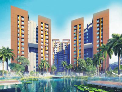 917 sq ft 2 BHK 2T Apartment for sale at Rs 67.00 lacs in Merlin Urvan 7th floor in Nager Bazar, Kolkata