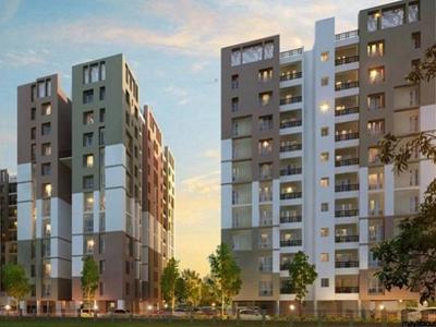 923 sq ft 2 BHK 2T South facing Apartment for sale at Rs 47.00 lacs in Unimark Springfield in Rajarhat, Kolkata