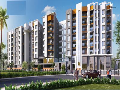 940 sq ft 2 BHK 2T Apartment for sale at Rs 31.96 lacs in Kochar Platinum 2th floor in Madhyamgram, Kolkata