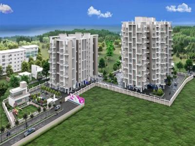 984 sq ft 2 BHK 1T Under Construction property Apartment for sale at Rs 52.10 lacs in Shree Sai Divine Bliss in Tathawade, Pune