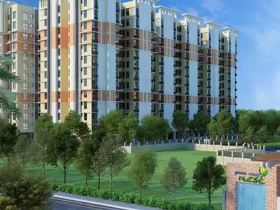 904 sq ft 2 BHK 2T East facing Apartment for sale at Rs 65.00 lacs in Shrachi Greenwood Nest in New Town, Kolkata