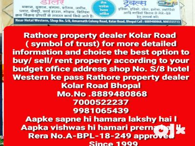 3BHK flat for sale in Kolar road