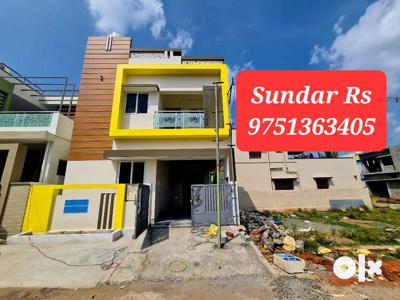 83 lakh 3Bhk Individual house sale in Vadavalli