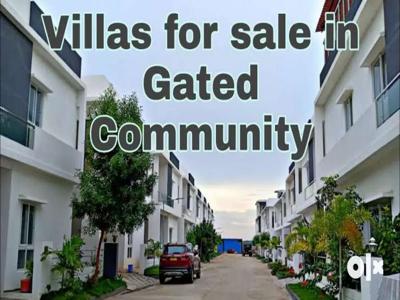 Gated community villas for sale in chevayour, thondayad, kunnamangalam