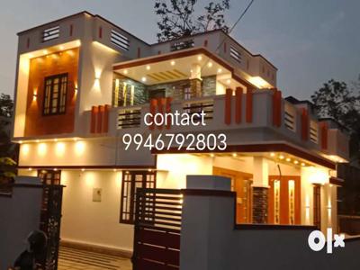 Kollam, 5 cent, 1500 sqft, 3bhk attachid, new.