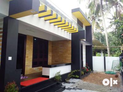 New House, 5.4 Cent near Olari Bus route Thrissur 49 lacks