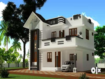 Silver spring villa_ Perumbavoor project, 6 cent, 1900 squarefeet.