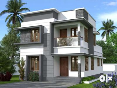 Silver Spring villas_ perumbavoor Pulluvazhy, 1411 sqft, 3 bedroom.