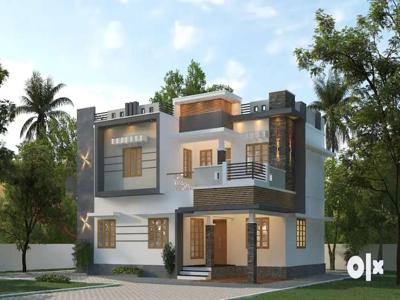 Silver spring Villas-Perumbavoor Town Near by, 2250 sqft, 6 cent.