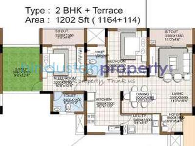 2 BHK Flat / Apartment For RENT 5 mins from Yelahanka