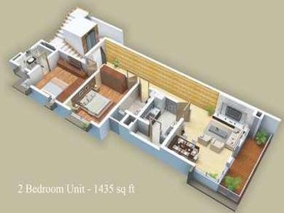 2 BHK Flat / Apartment For SALE 5 mins from Cox Town