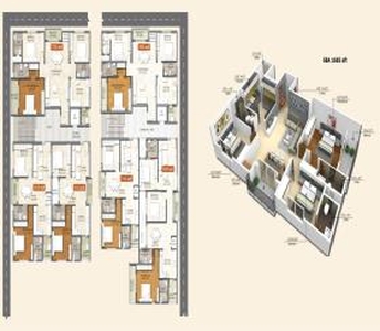 3 BHK Apartment For Sale in LVR Residency