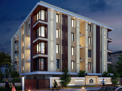 Innovative Adyar Apartment in Adyar, Chennai