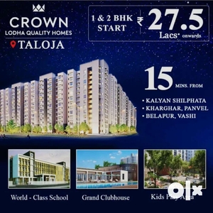 1BHK & 2BHK for Sale in Lodha Crown Taloja By Pass Road