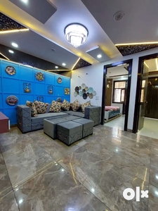 3BHK L Type fully ventilation flat with common roof garden+ parking