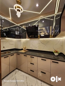 3bhk luxury flat ready to move 90% bank loan available near uttam naga