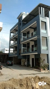 A 2bhk Mayur Vihar, third floor with fabricated rooftop. Rented 14 k