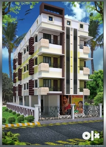 Almost ready South East 2nd floor 2bhk near Garia Sripur at 22.45 Lacs