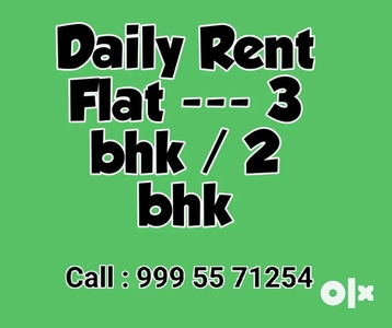 Daily Rent | Flat | Thrissur Town