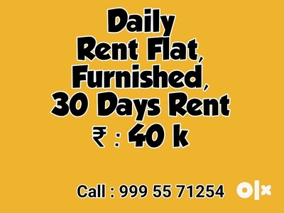 Daily | Rent Flat | Thrissur Town