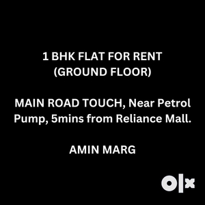 1BHK Ground floor new flat