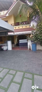 2 bhk small car parking house for rent tripunithura