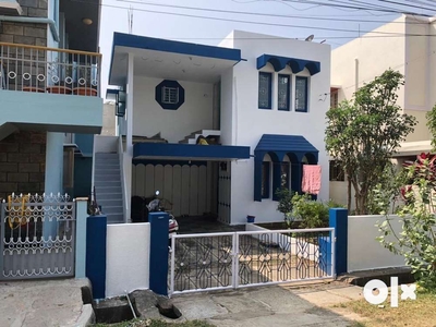2BHK first floor house in G+1 villa for rent.