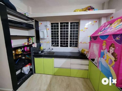 # 2bhk #with Modular kitchen Flat for rent