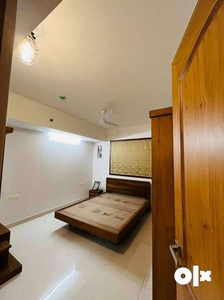 3Bhk Semi Furnished Flat For Rent at Pookkunam , Thrissur (SJ)