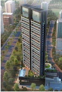 4250 sq ft 4 BHK 4T West facing Apartment for sale at Rs 10.40 crore in a Oneee 24th floor in Vashi, Mumbai