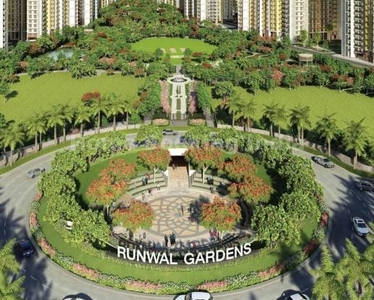 568 sq ft 1 BHK 1T East facing Under Construction property Apartment for sale at Rs 39.00 lacs in Runwal Gardens Phase 2 Bldg No 18 To 23 9th floor in Dombivali, Mumbai