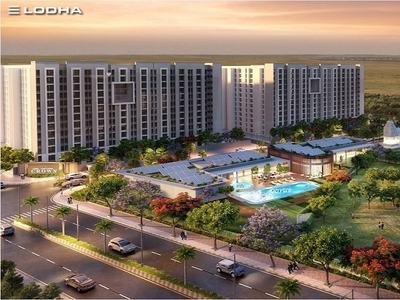 634 sq ft 2 BHK 2T East facing Apartment for sale at Rs 42.00 lacs in Lodha Palava Crown 7th floor in Dombivali, Mumbai