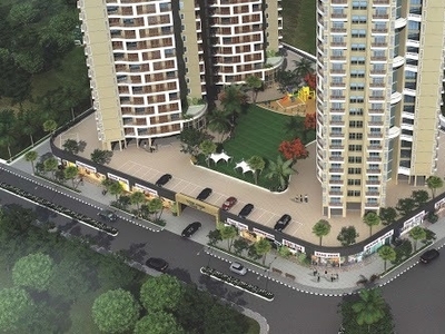 999 sq ft 2 BHK 2T West facing Apartment for sale at Rs 74.00 lacs in Ajmera New Era Yogi Dham Phase 4 16th floor in Kalyan West, Mumbai