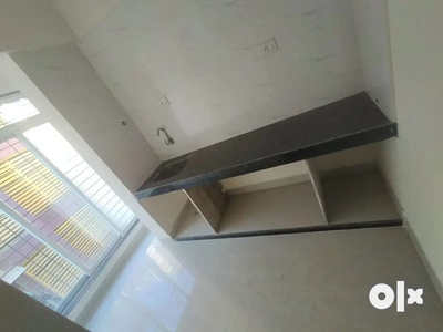 Available 1bhk flat road view sector 23 semi furnished